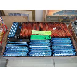 120 Sealed packs of sports cards