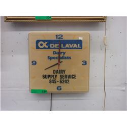 Vintage "De Laval" electric clock