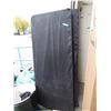 Image 1 : 2 Folding tables with cloth covers