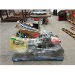 Skid of used tools & more