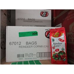 Case of "Jelly Belly Reindeer Corn"