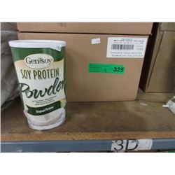 2 Cases of soy protein powder - original