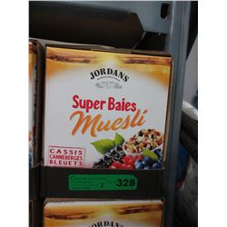 2 Cases of Jordan's "Super Berry" Muesli