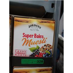 2 Cases of Jordan's "Super Berry" Muesli