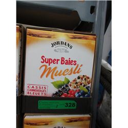 2 Cases of Jordan's "Super Berry" Muesli