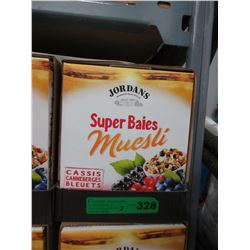 2 Cases of Jordan's "Super Berry" Muesli