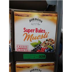 2 Cases of Jordan's "Super Berry" Muesli
