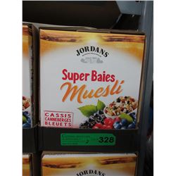 2 Cases of Jordan's "Super Berry" Muesli
