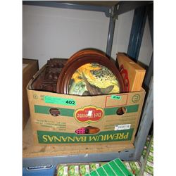 Box of assorted goods - some collectibles