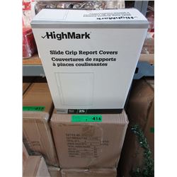 3 Cases of new slide report covers
