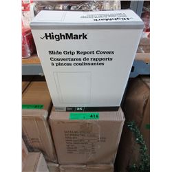 3 Cases of new slide report covers