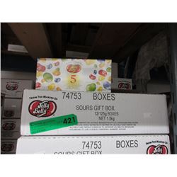 Case of Jelly Belly "Sours" gift boxes