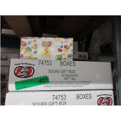Case of Jelly Belly "Sours" gift boxes