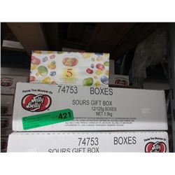Case of Jelly Belly "Sours" gift boxes
