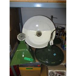 5 Used Industrial light fixtures
