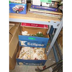 5 Boxes of new Christmas tree ornaments