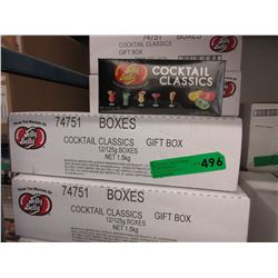 Case of Jelly Belly "Cocktail Classics" gift boxes