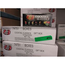 Case of Jelly Belly "Cocktail Classics" gift boxes