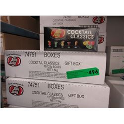 Case of Jelly Belly "Cocktail Classics" gift boxes