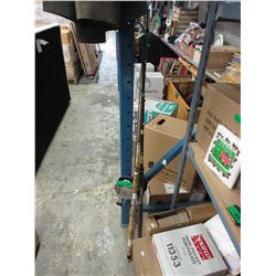 2 Vintage fishing rods with reels