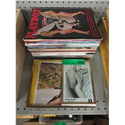 Playboy magazines & autographed photos