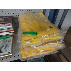 PVC rain jackets - size medium