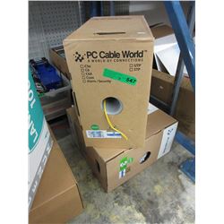 2 Cases of telecommunication wire