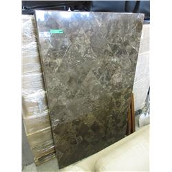 Marble top dining table
