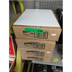 4 Cases of flat fiber board mailers