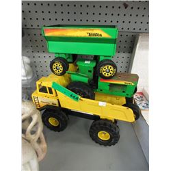 3 Metal Tonka vehicles - used