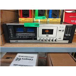 Used JVC stereo cassette deck/recorder