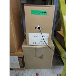 2 Partial spools of direct burial wire