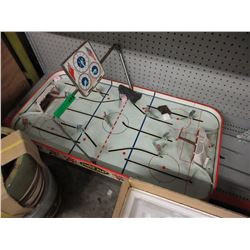 Vintage NHL table top hockey game