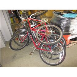 4 Used Mountain Bikes - AS IS