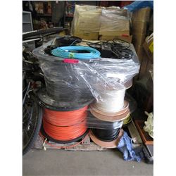 Pallet lot of communication wire