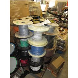 Pallet lot of Assorted Wire