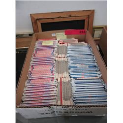 110 Sealed packs of Baseball & Football cards