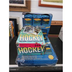 3 Boxes of 1990's Hockey trading cards