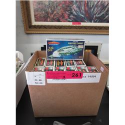 12 New "Star Blazers" space ship model kits