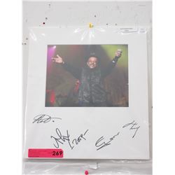 "UB 40" band signed photo