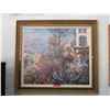Image 1 : Large framed print in ornate frame