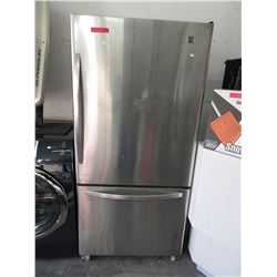 Kenmore stainless steel fridge - store return