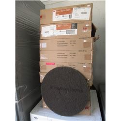 8 Cases of stripping pads - for floor buffers