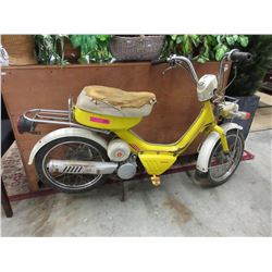 1965 Suzuki 50cc Motorcycle - Yellow