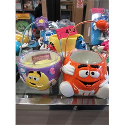 3 New M&M's collectibles
