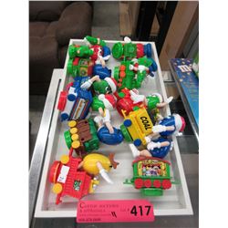 M&M's train set pieces - 11 Pieces