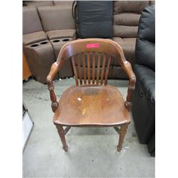 Vintage solid wood chair