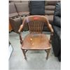 Image 1 : Vintage solid wood chair