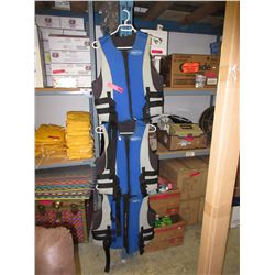 3 Blue Wave safety vests - used
