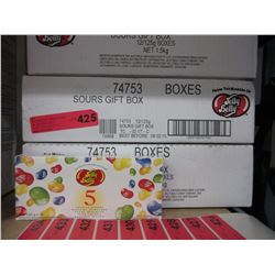 Case of Jelly Belly "Sours" gift boxes
